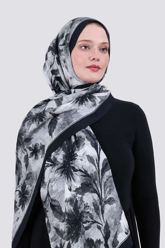 Lilya Olive Viskon Şal