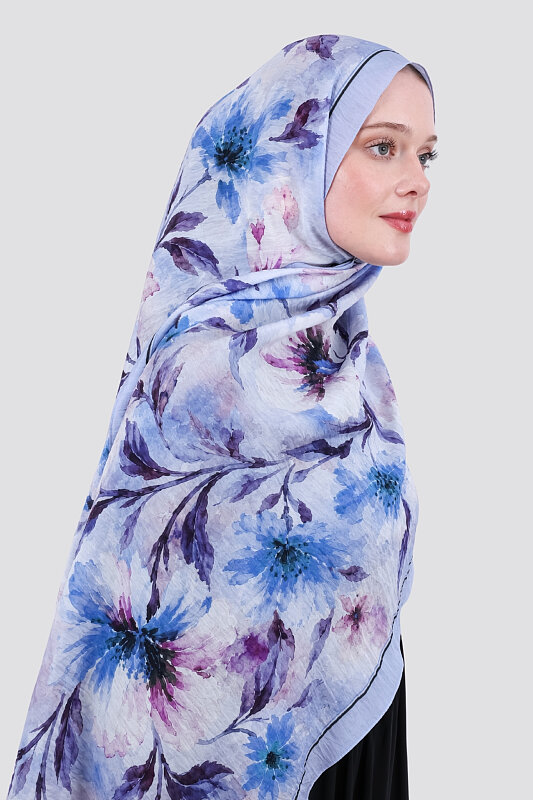 Lilya Olive Viskon Şal
