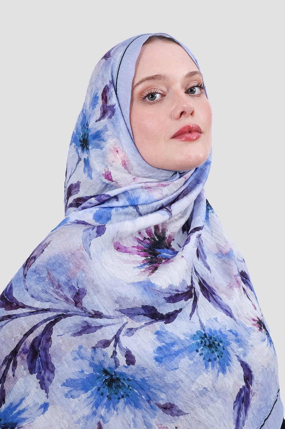 Lilya Olive Viskon Şal - 2